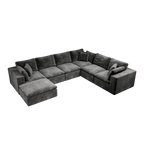 Modular Sectional Sofa - Upholstered Couch for Any Space.