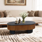 43.7'' Modern Coffee Table with Hidden Storage and Removable Top.