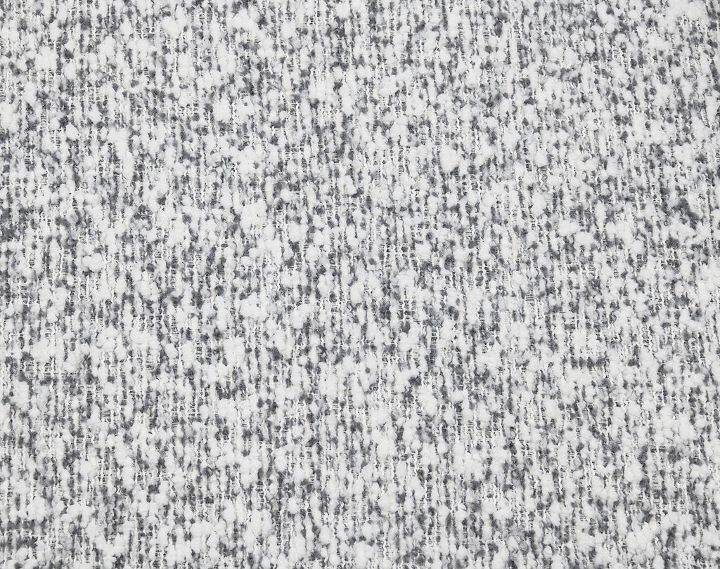 Close-up of the gray textured fabric on the Contemporary Swivel Chair, showcasing its soft, high-density upholstery material.