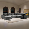 Modular Sectional Sofa - Upholstered Couch for Any Space.
