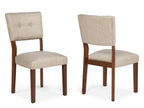Mid-Century Dining Chairs Set of 2 - Stylish & Comfortable.