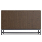 Walnut Brown Sideboard Buffet for Functional Storage.