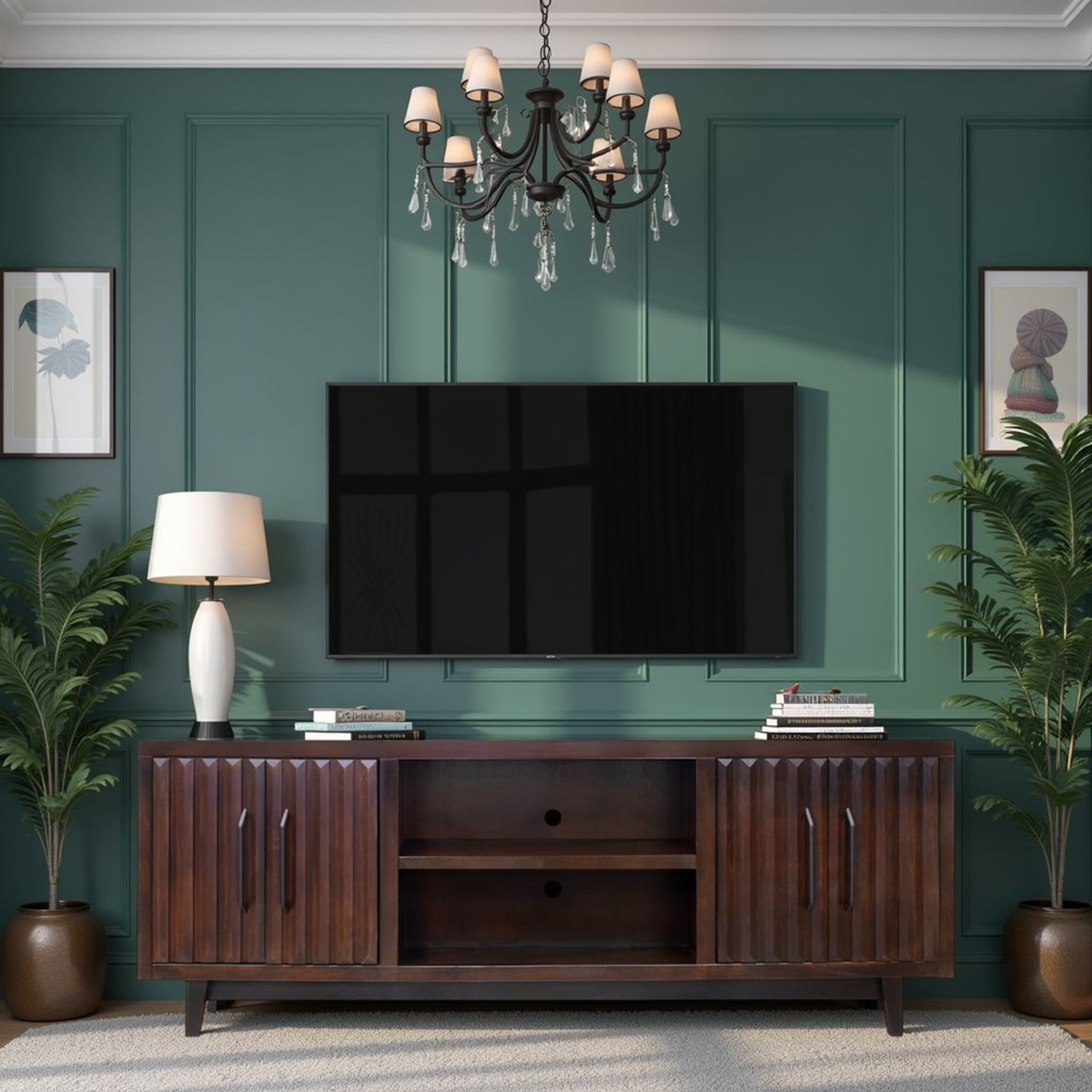 Radiance 75 inch TV Stand for TVs up to 85 inches