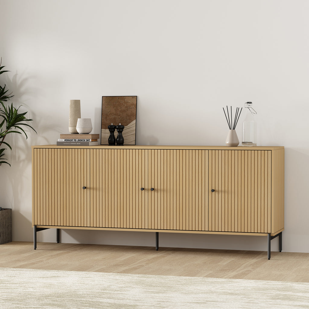 Magnolia 71' Sideboard in Light Oak