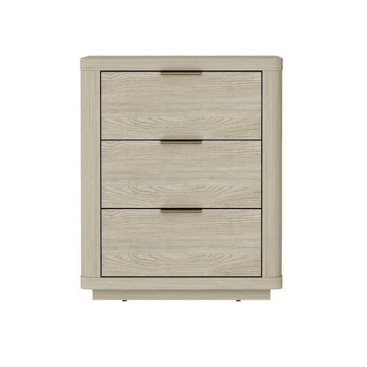 Evelyn 20' Nightstand in Natural (3-Drawer)