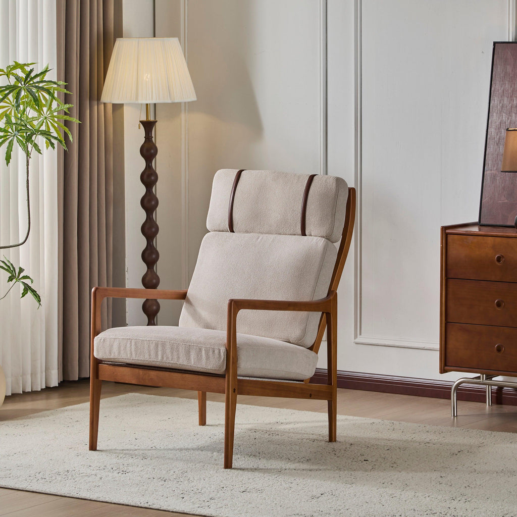 Mid Century Modern Accent Armchair for Comfortable Seating.