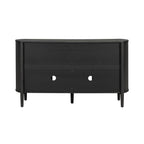 Stylish Black Storage Cabinet for Living Room.