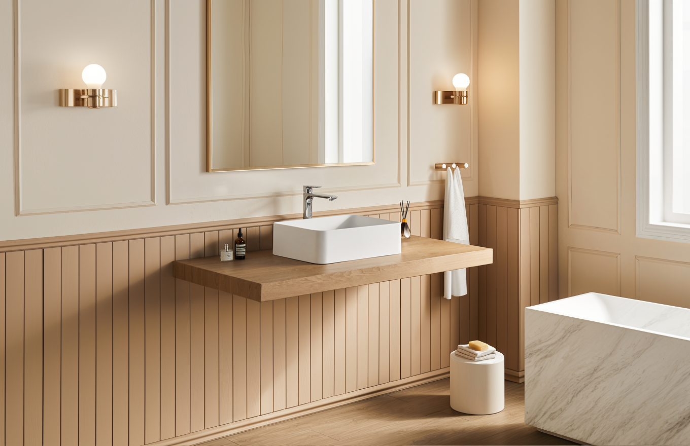 20 x 14 Solid Surface Vessel Bathroom Sink Basin in Matte White