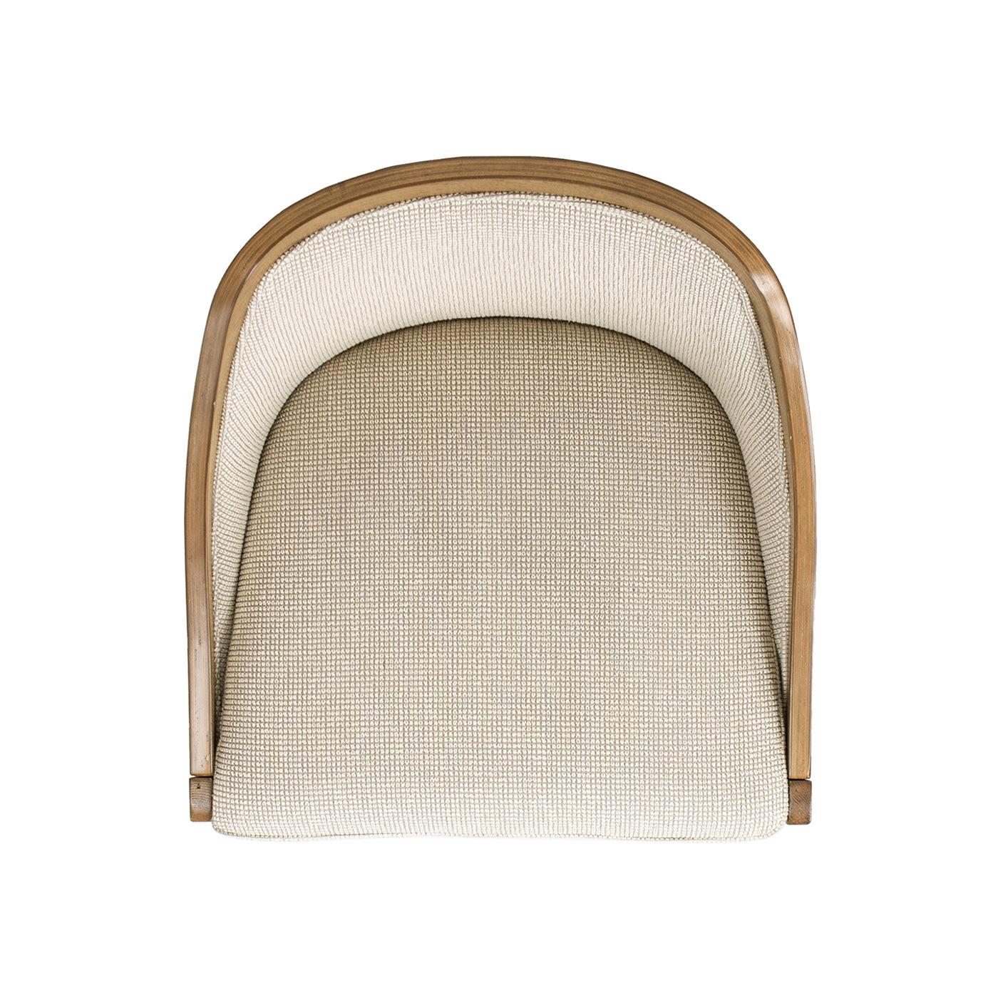 Cane Upholstered Oak Counter Stool - Charleston 27'.