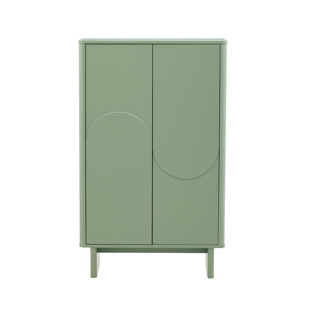 Ella 32' Accent Cabinet in Sage Green