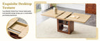 Expandable Dining Table with Storage - 59 to 71 inches.