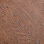 Walnut Round Coffee Table - 35.43 inch MDF with Wood Veneer.