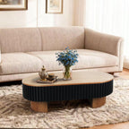 43.7" Modern Coffee Table with Hidden Storage - Perfect for Living Room.