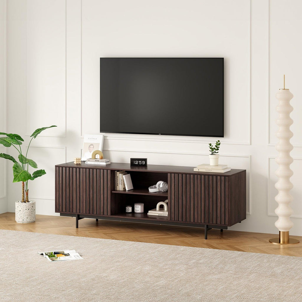 Mid Century Modern TV Stand for TVs Up to 75".