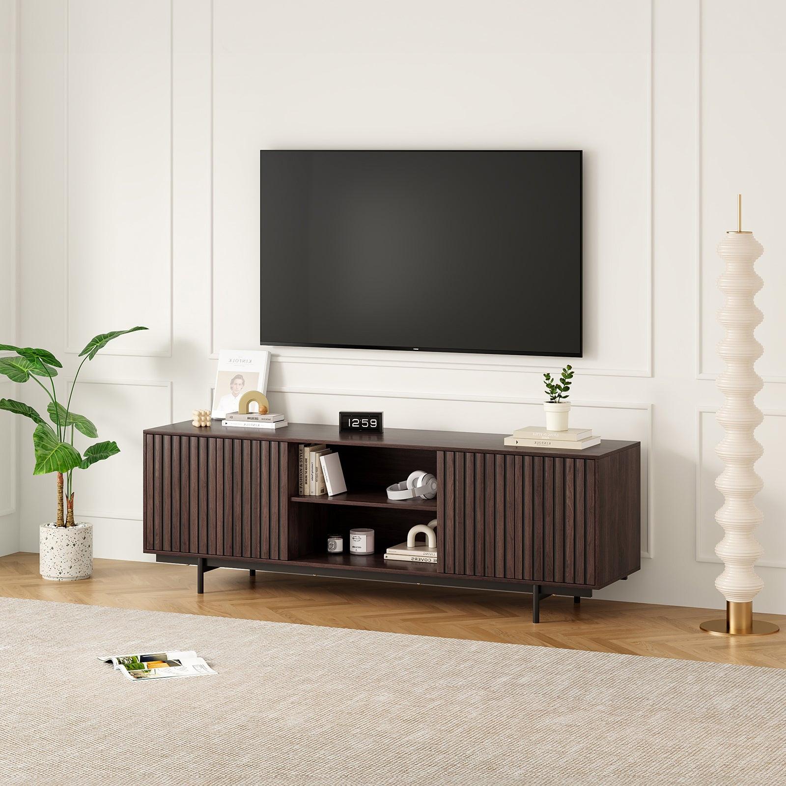 Mid Century Modern TV Stand for TVs Up to 75".