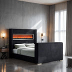 King Size Bed with TV Lift - Contemporary Design & Functionality.