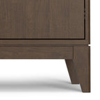 Walnut Brown Sideboard Buffet - Harper 2 Door Design.