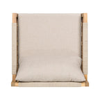 Acacia Wood Outdoor Leisure Chair - Comfortable Patio Seating.