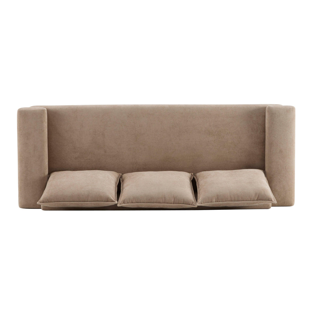 Algora 84.5 in. Modern Velvet Sofa for 3 Seating.