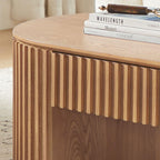 51.18'' Oval Coffee Table - Mid Century Modern Design.