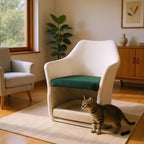 Pet Friendly Mid Century Modern Accent Chair - Groovy Boardz.