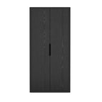 Rivington 38' Bookcase Cabinet in Black