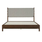Queen Rubber Wood Bed Frame with Headboard.