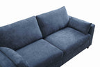 Modern Loveseat Sofa for Small Spaces with Removable Cover.