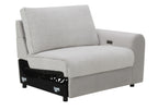 Tarrance Gray Power Recliner Sectional with Multifunction.