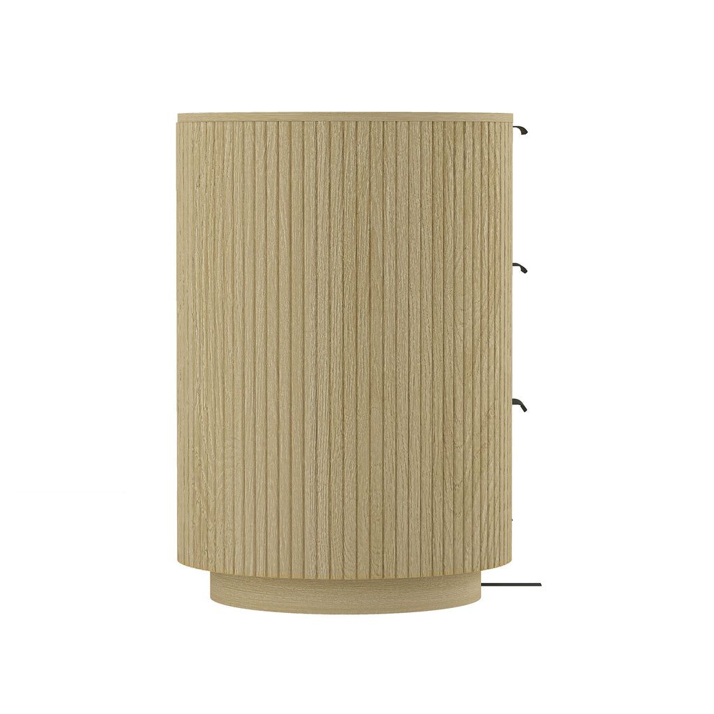 Olivia 71' Dresser in Natural Oak (6-Drawer)