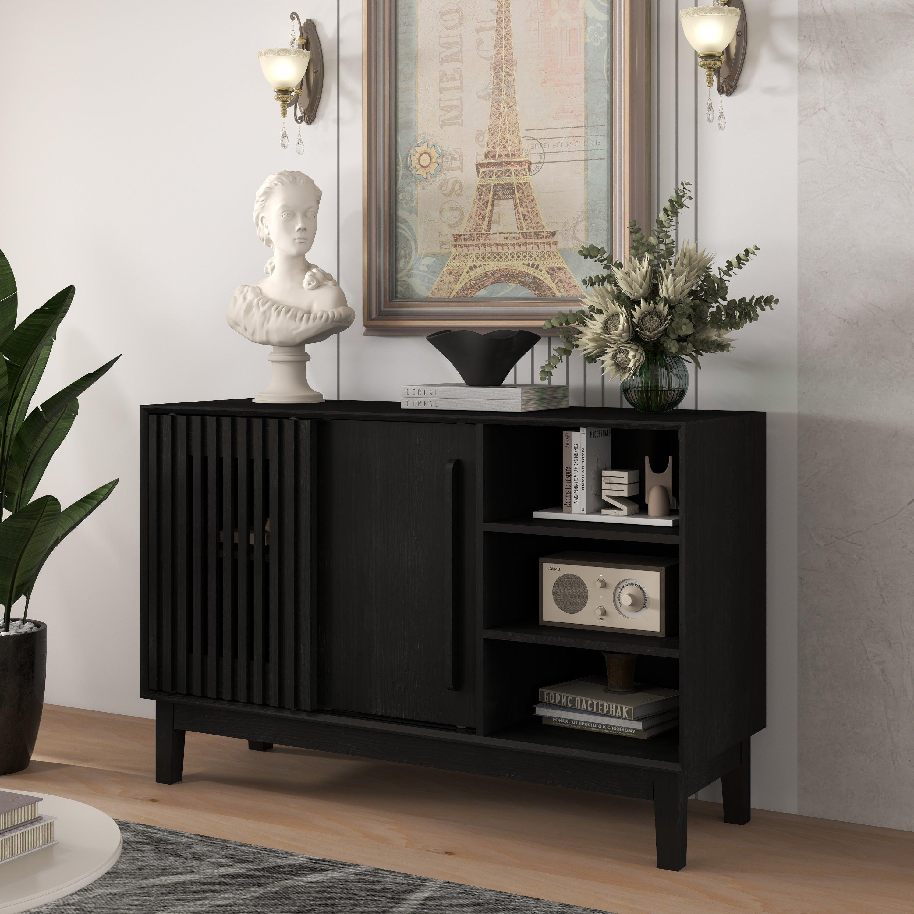 47.3' Farmhouse Sideboard Cabinet with Storage.