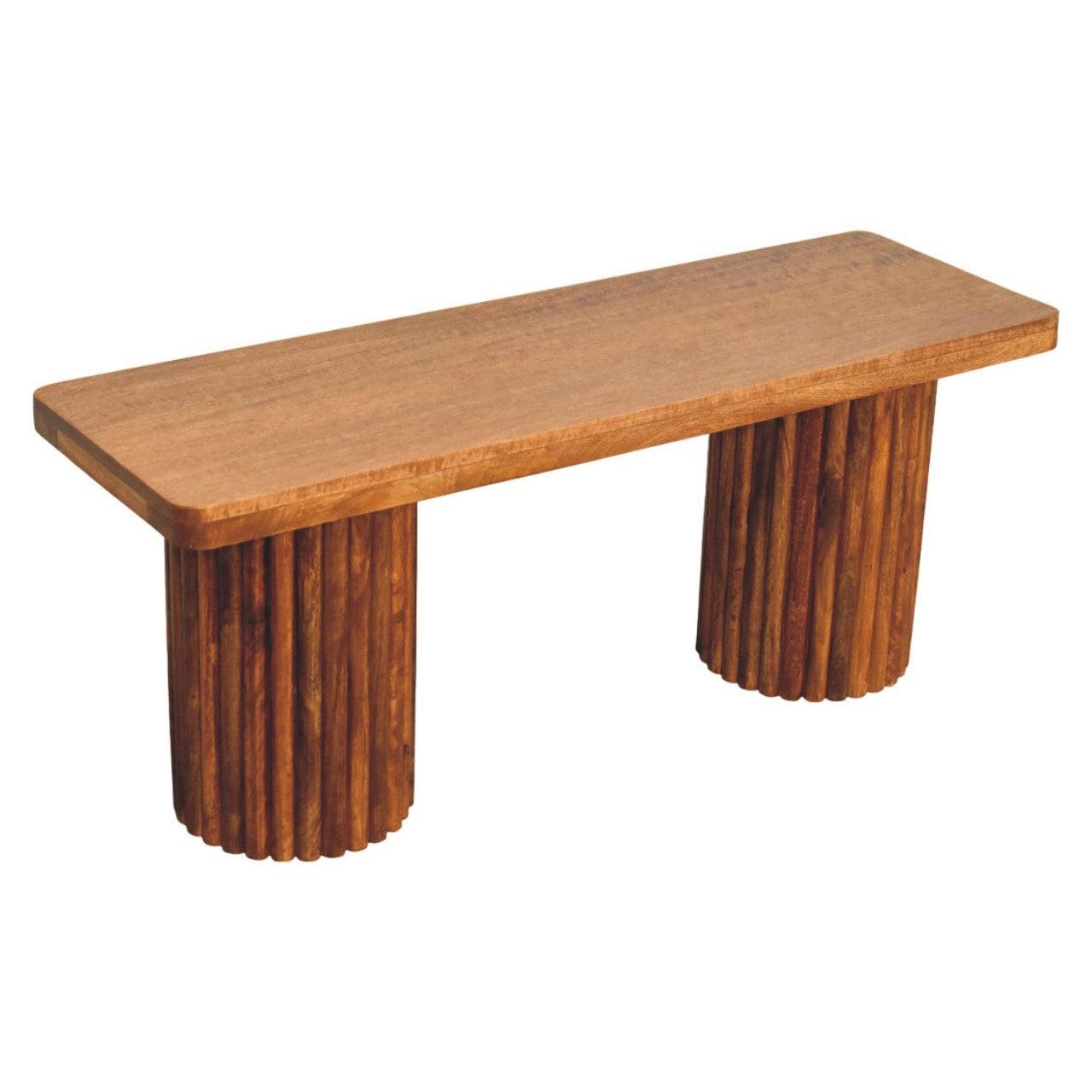 Artisan Furniture Solid Wood Astoria Bench.