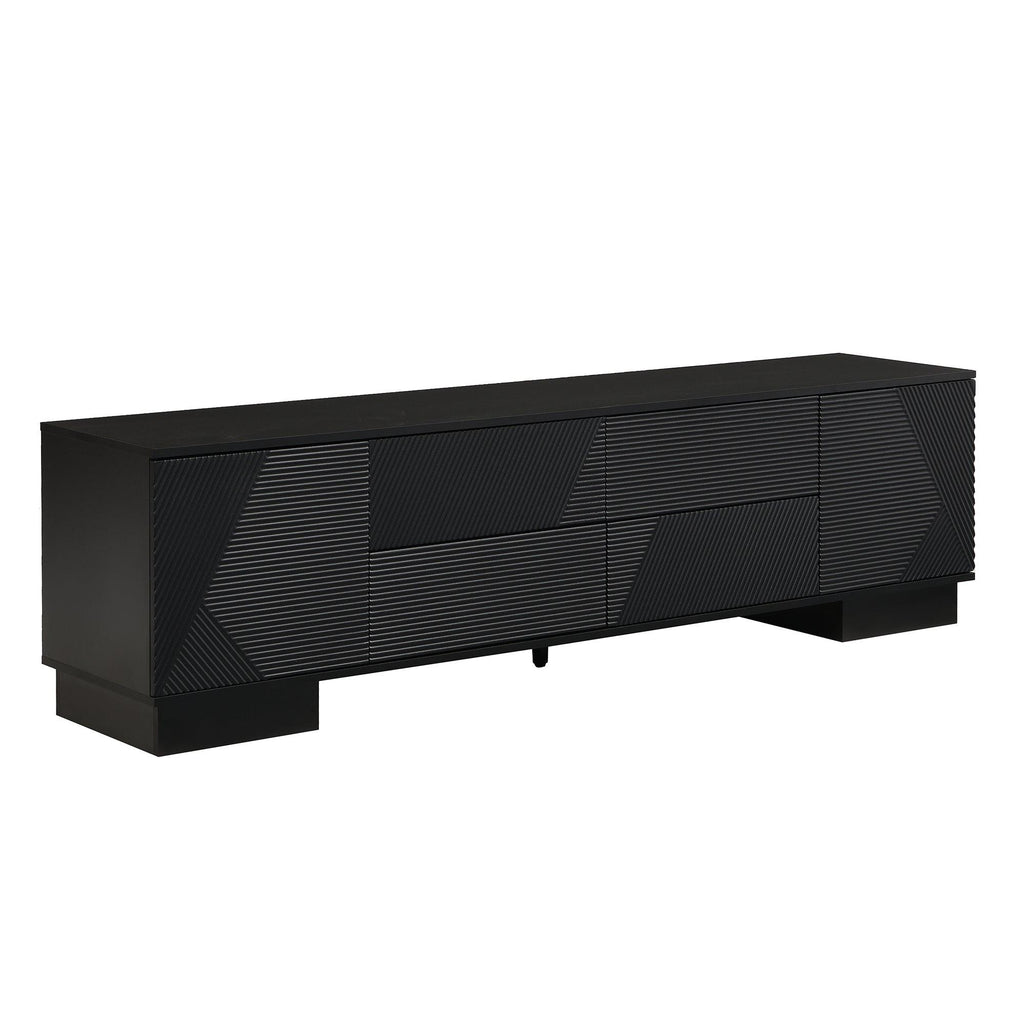 Modern TV Stand for TVs up to 75 Inches with Storage.