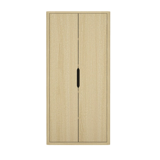 Rivington 38' Bookcase Cabinet in Natural Oak