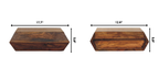 Wall-Mounted Bedside Solid Wood - Artisan Furniture Prisma.