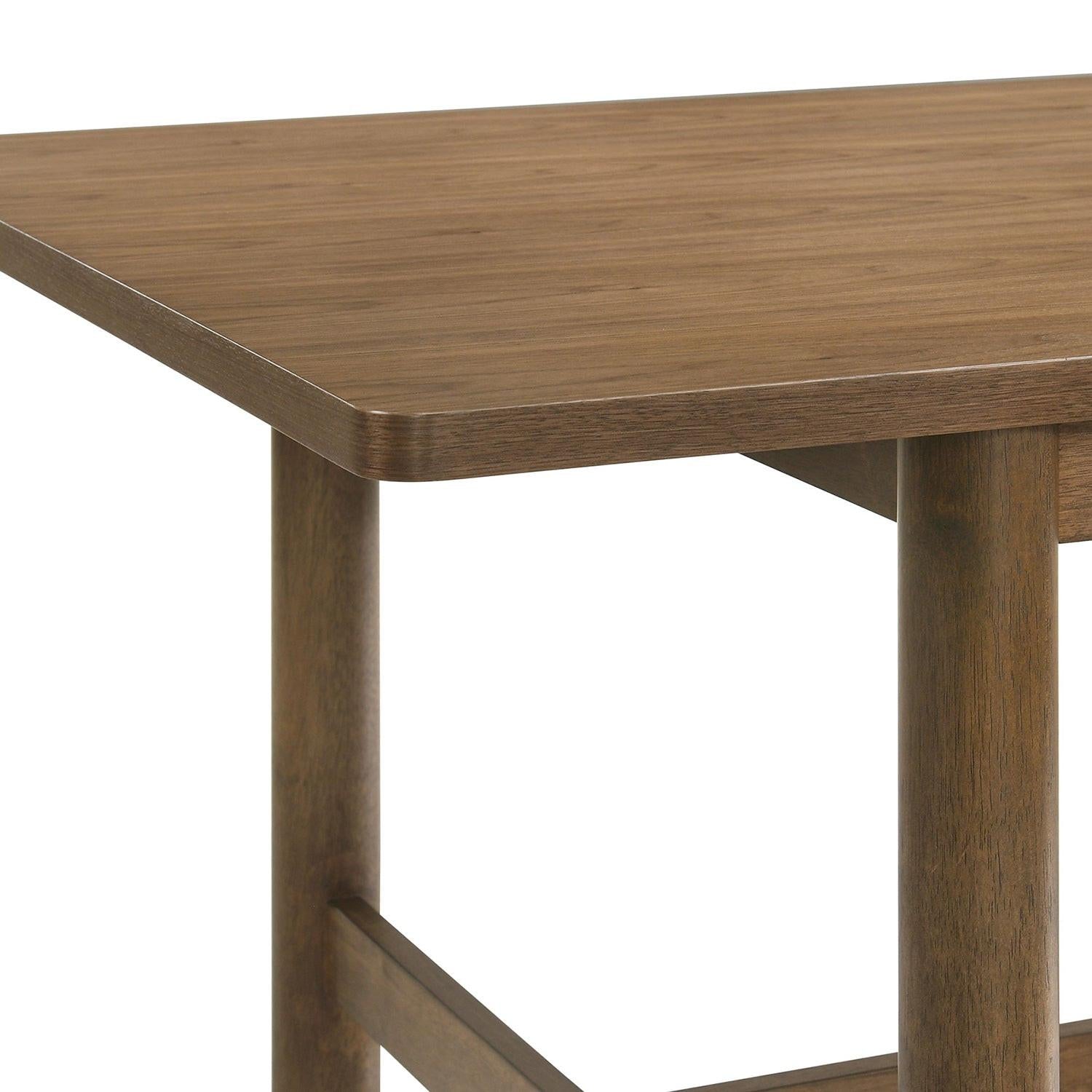Graham Walnut Dining Table Set for Six.