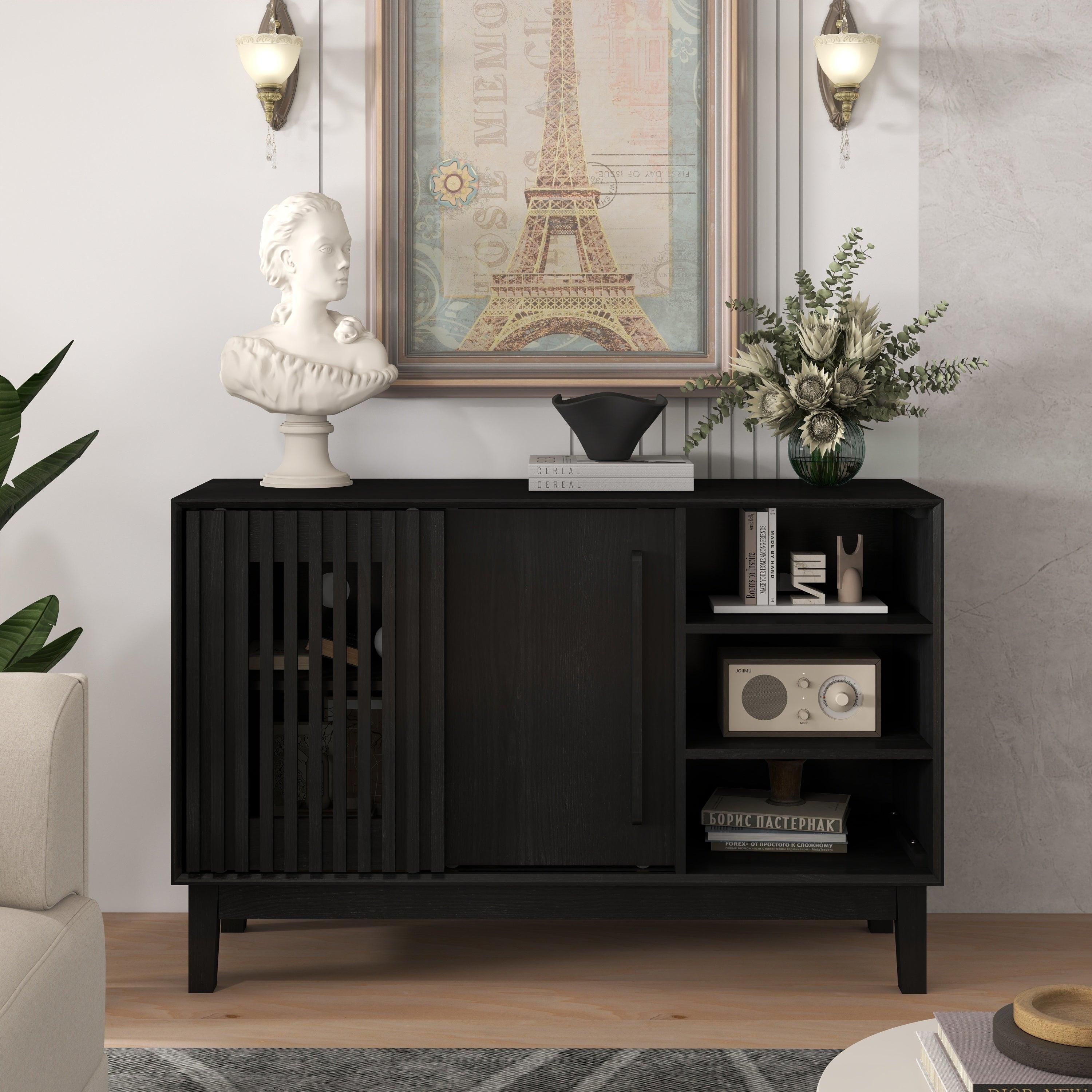 47.3' Farmhouse Sideboard Cabinet with Storage.