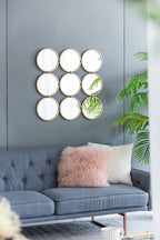 27.2" in Contemporary Decorative Mirror with Mininalist Style for Bedroom,Liveroom & Entryway - Groovy Boardz