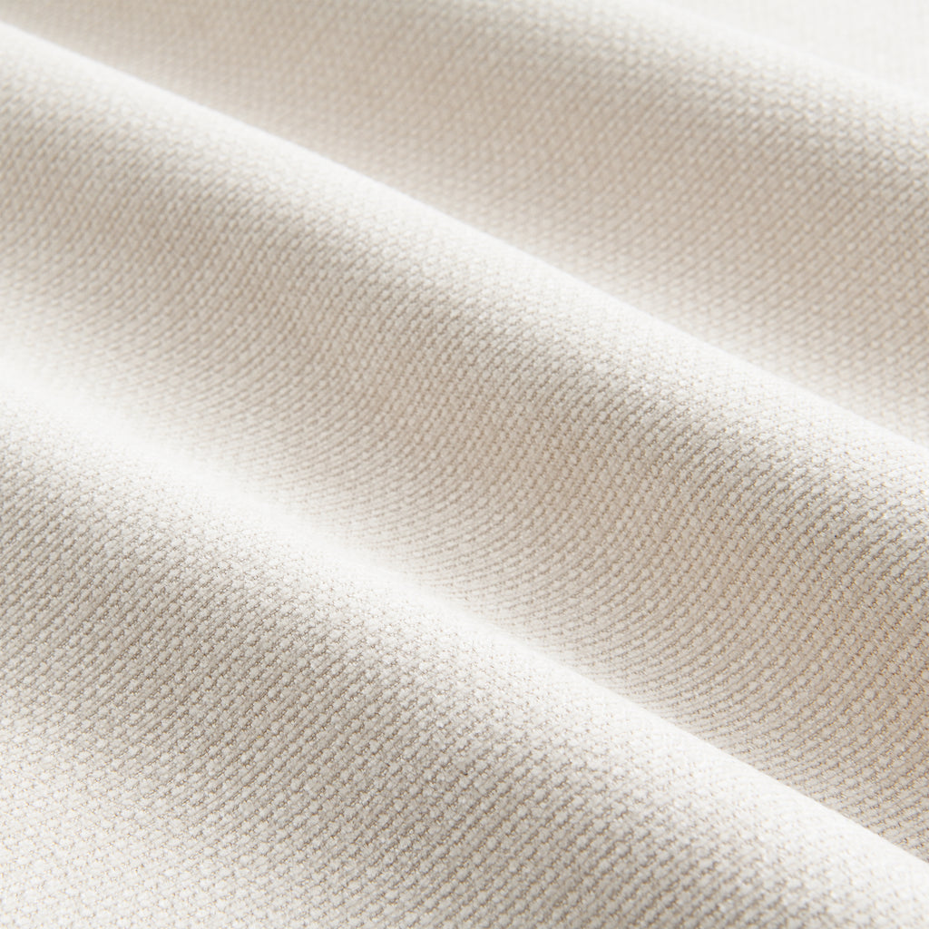 Close-up texture of high-quality chenille fabric used in the modular sectional sofa with ottoman, soft and breathable.