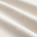 Close-up texture of high-quality chenille fabric used in the modular sectional sofa with ottoman, soft and breathable.