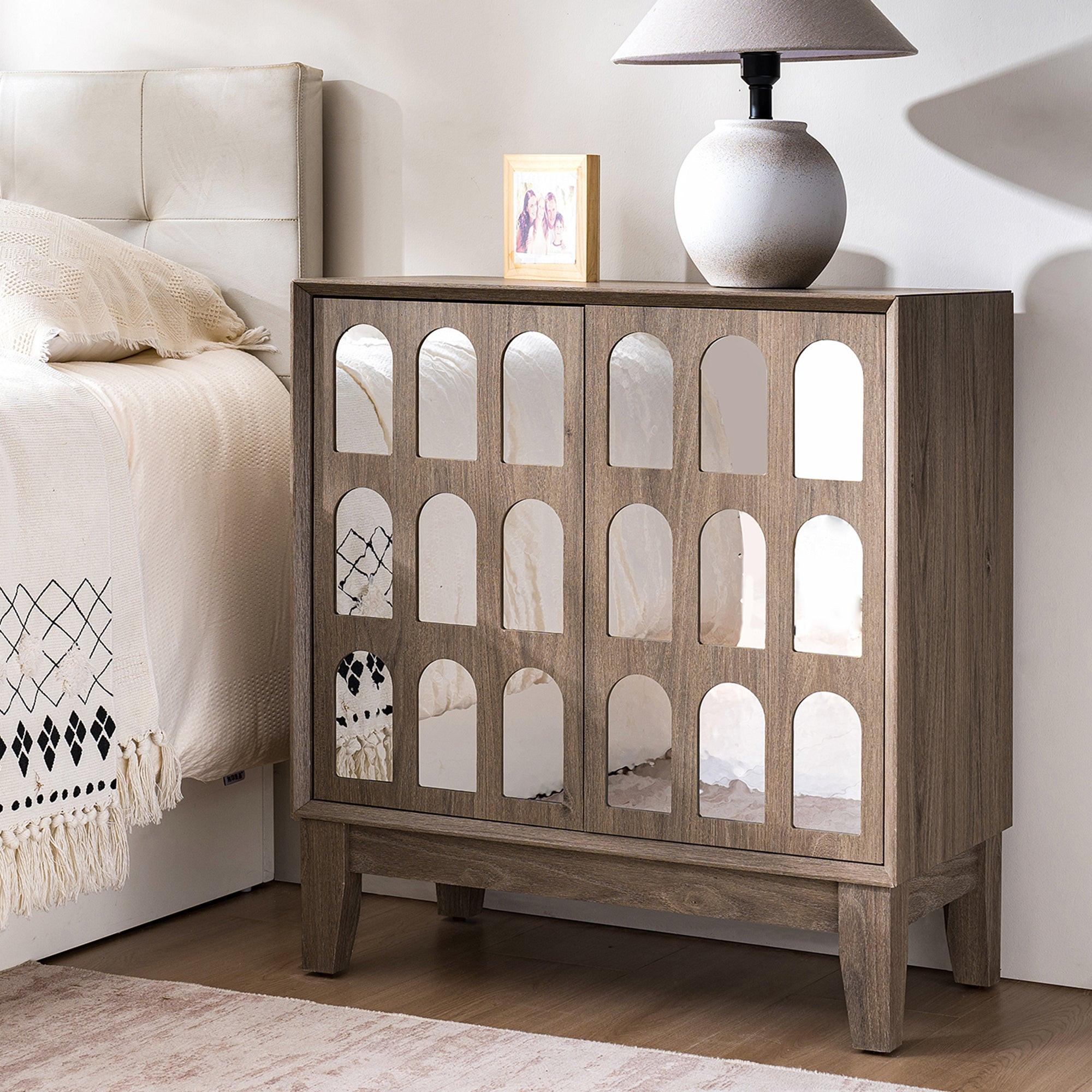 Mid Century Modern Sideboard Buffet with Storage.