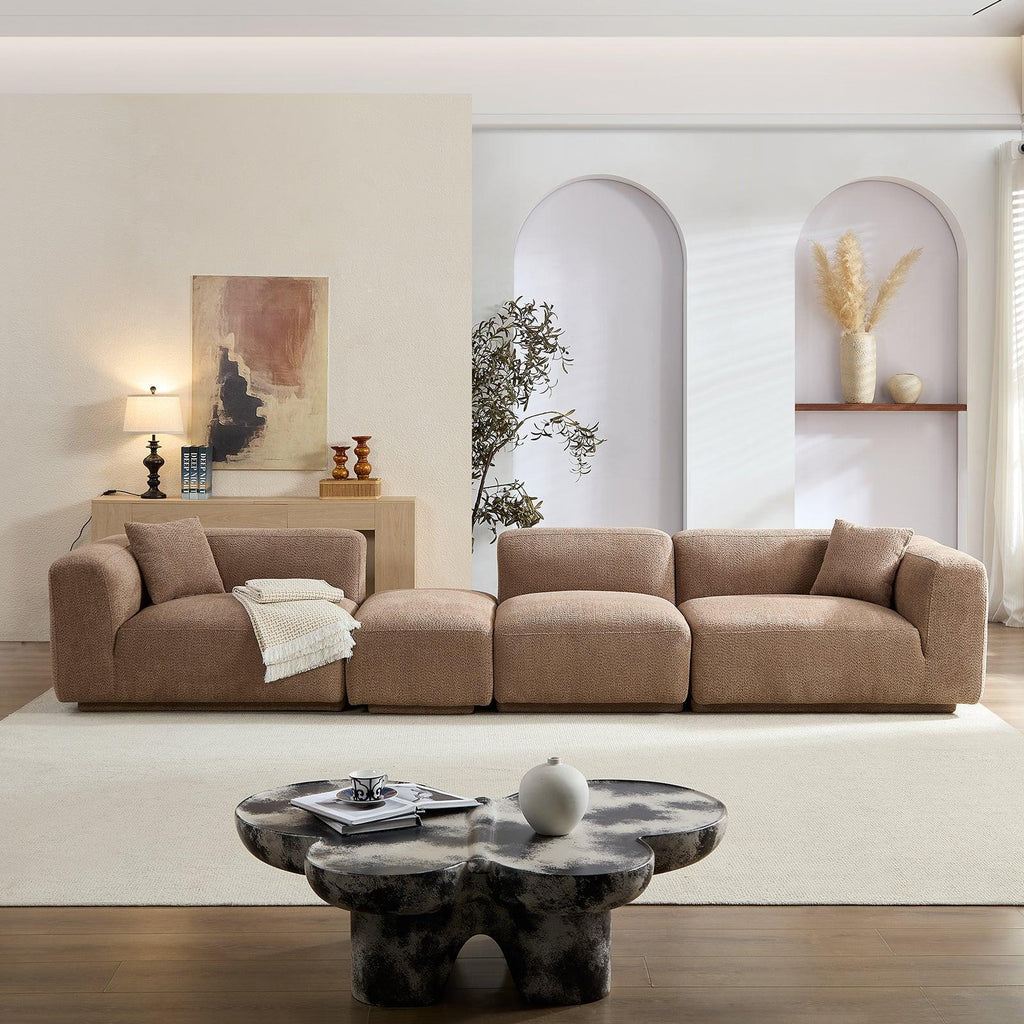 Minimalist Sectional Sofa for Living Room & Bedroom.