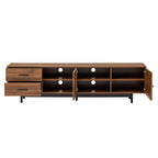 Modern TV Stand for 85 Inch TV with Cable Management.