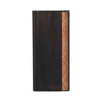 Solid Wood Havana Weave 3 Drawer Chest,Brown.