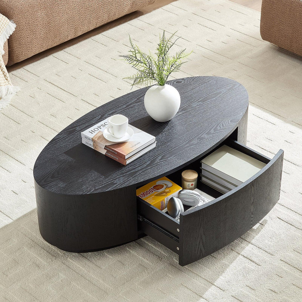 Modern Luxury Oval Coffee Table for Living Room.
