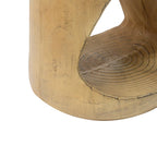 MGO Side Table - Unique Wood Texture.