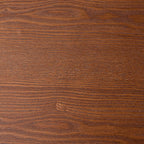 Narrow Console Table in Brown with Modern Design.