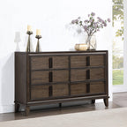 Aetheria Contemporary Wood 6-Drawer Dresser.
