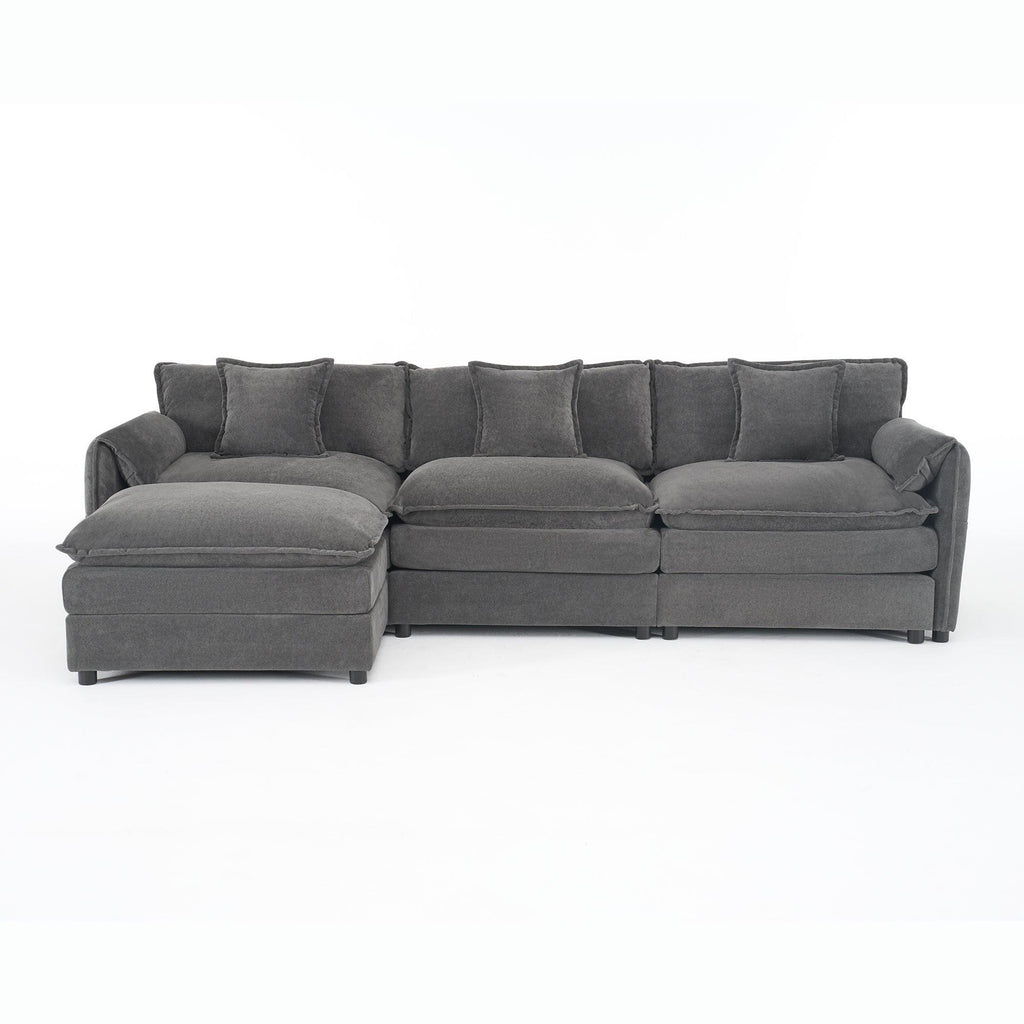 Modular Sectional Sofa - Versatile L Shaped Couch Set.