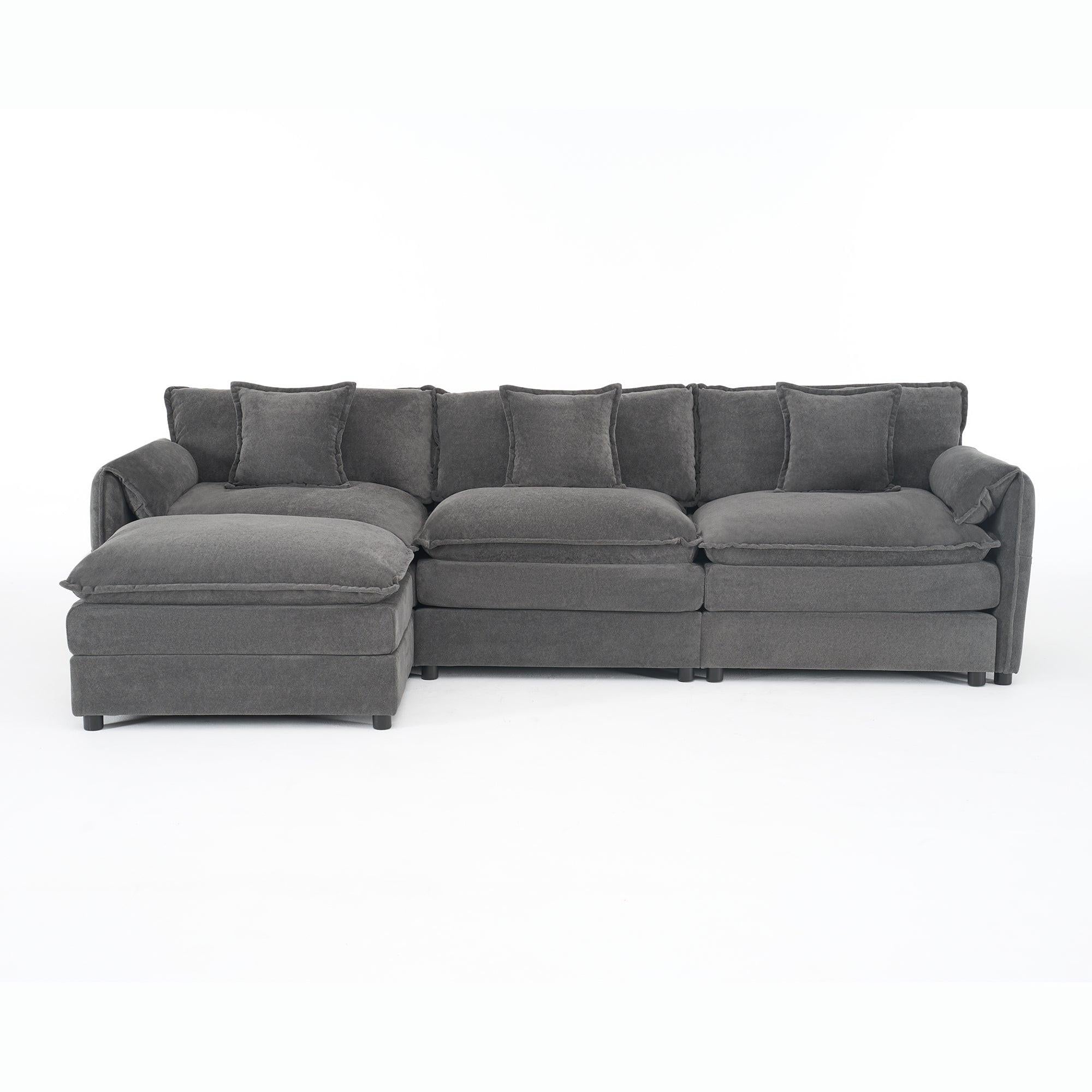 Modular Sectional Sofa - Versatile L Shaped Couch Set.